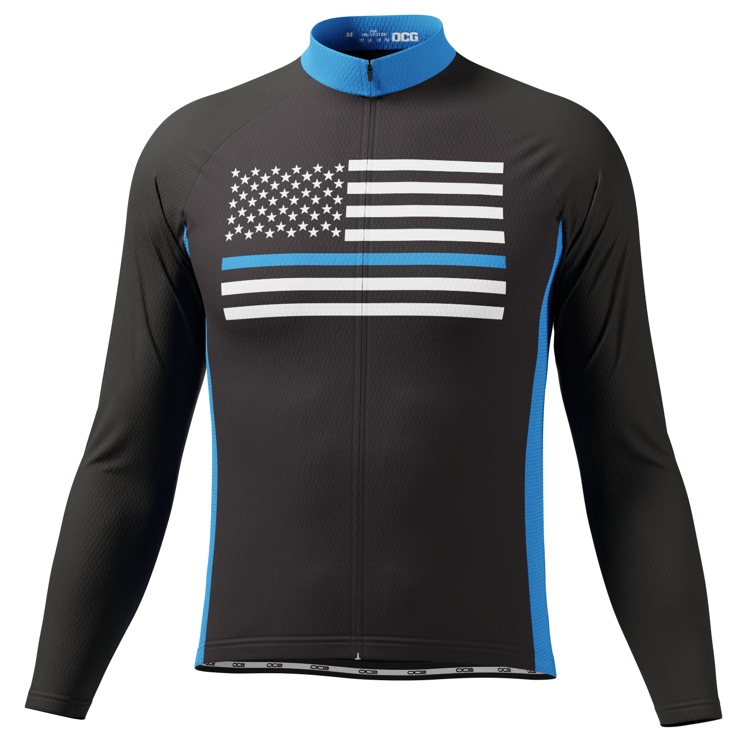 american flag cycling jersey