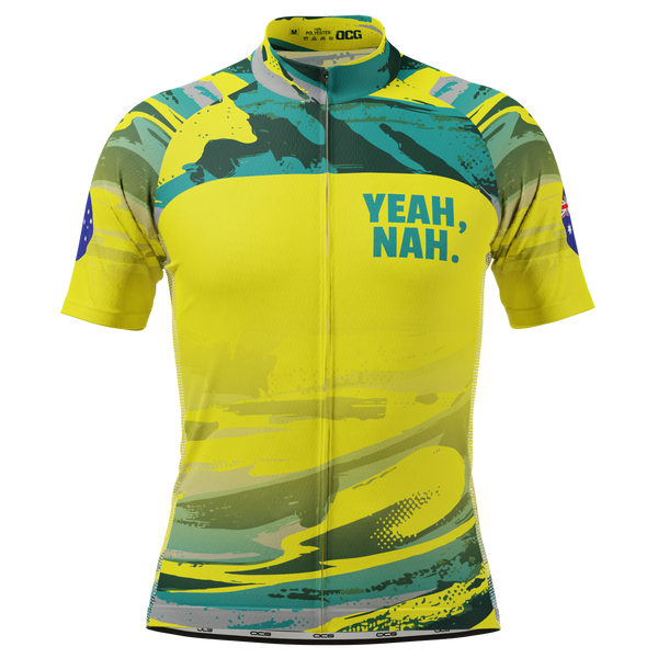 Men's Yeah, Nah Short Sleeve Cycling Jersey