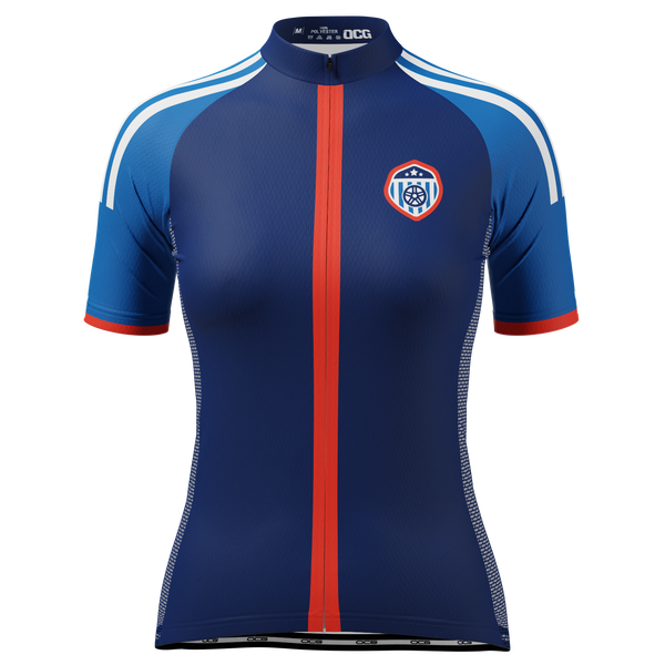 Women's Japan Soccer Short Sleeve Cycling Jersey