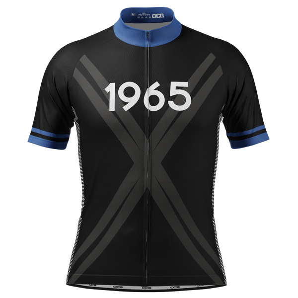 Men's 1965 (Personalized Birth Year) Short Sleeve Cycling Jersey