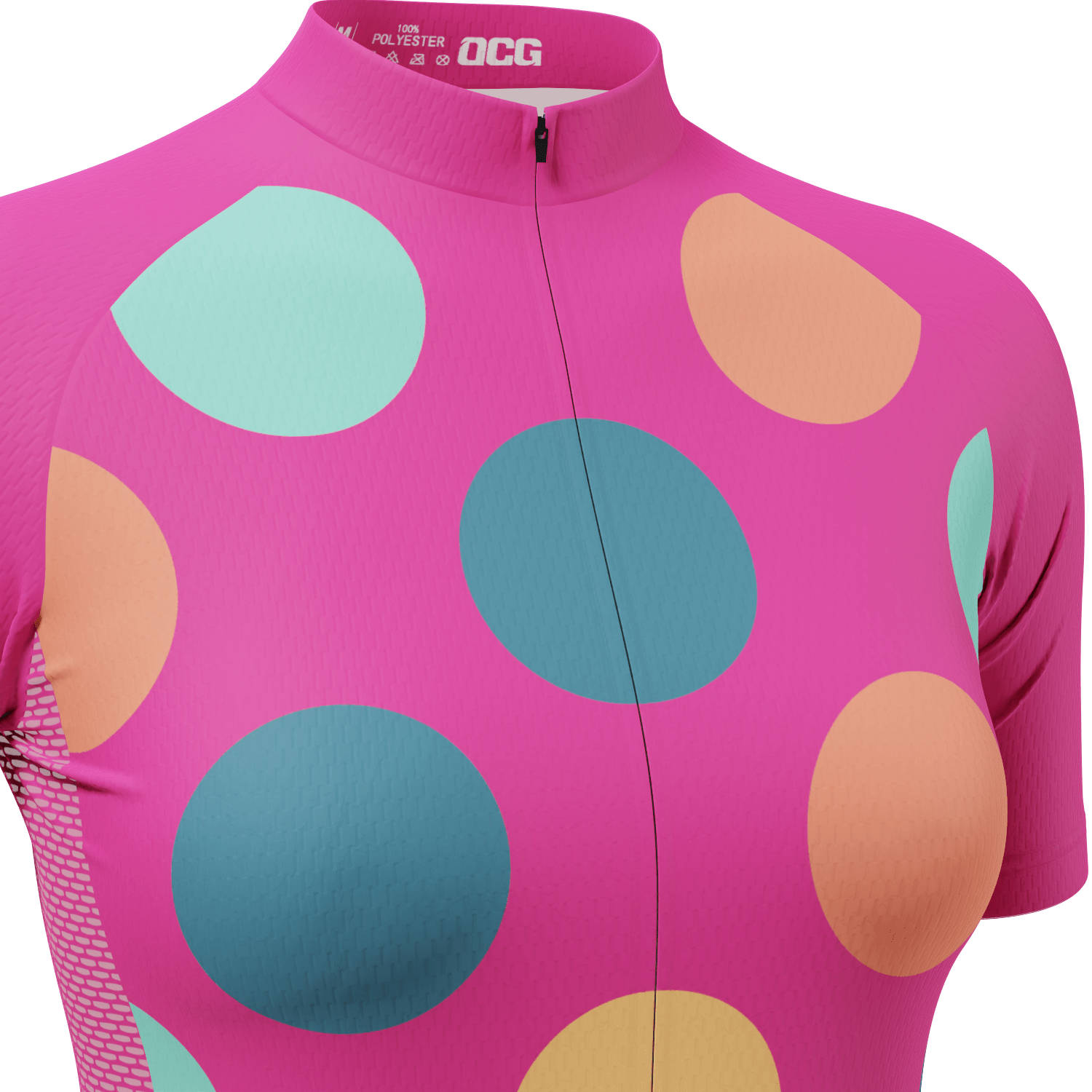 hot pink cycling jersey