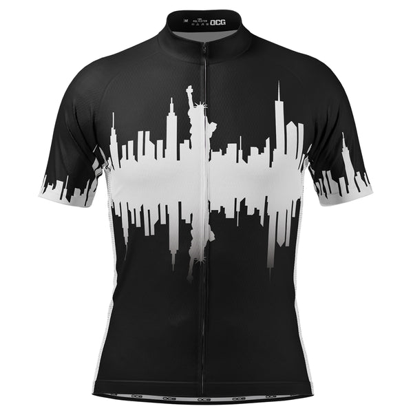 Men's New York City Squad One Cycling Jersey - Athlos Sports M