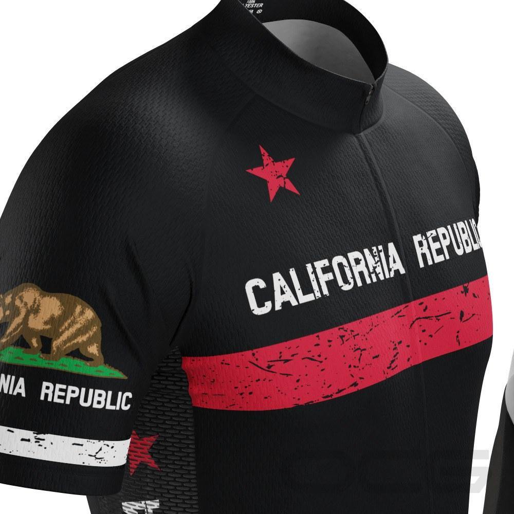 Men's Republic California Cycling Jersey - White