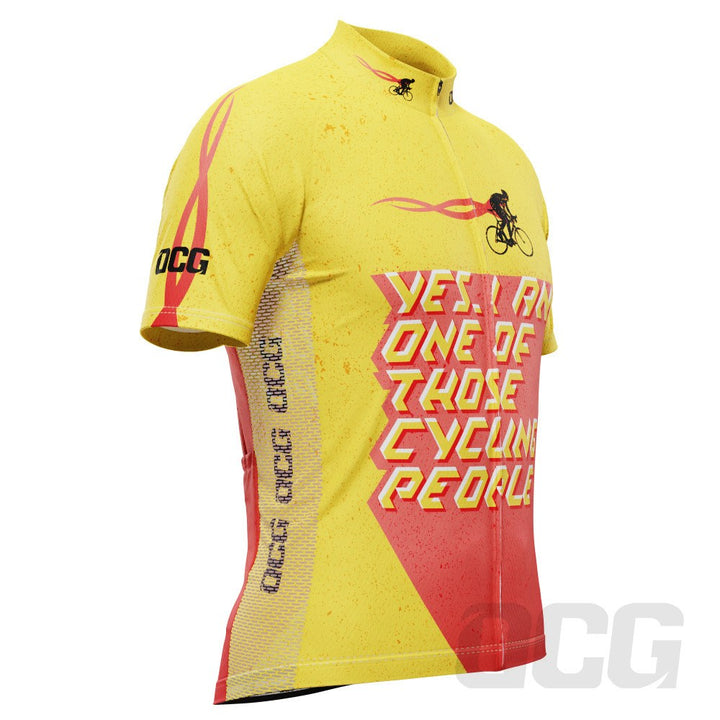 Men's One of Those Cycling People Short Sleeve Cycling Jersey