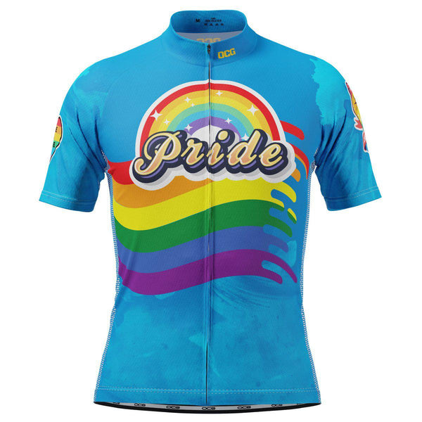 Gay Pride Rainbow Cycling Jersey (Customizable) – Outdoor Good Store