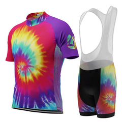 Men's Tie Dye 2 Piece Cycling Kit