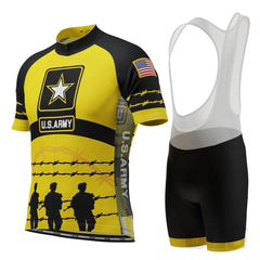 Men's USAF Army Troops Barbed Wire 2 Piece Cycling Kit