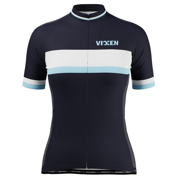 Vixen Series 1 Retro Stripe Women's Short Sleeve Cycling Jersey