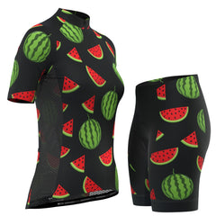 Women's Watermelon 2 Piece Cycling Kit