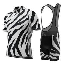 Men's White Tiger 2 Piece Cycling Kit